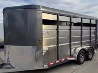 Maverick Trailers Standard Steel Horse Trailer — 照片 1