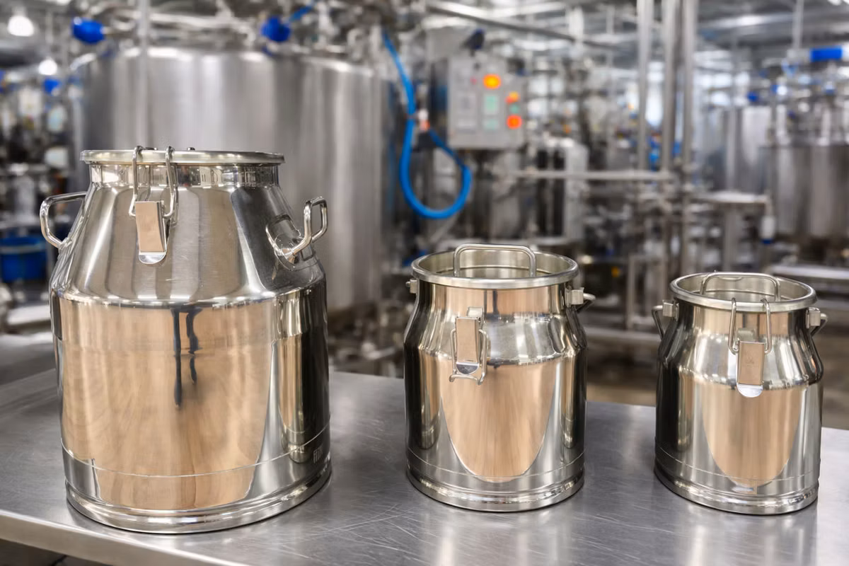 Bidoane alimentare 5–50 l – rezistență maximă pentru ferme și procesare