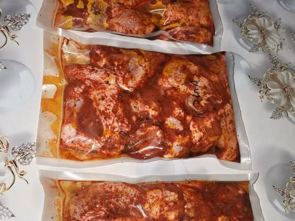 Мясо маринованое для шашлыка (крылышки) и друвие виды. бишкек
