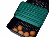 Cuibar pentru găini cu colector de ouă Des Champs MG04 (4 sectiuni) — फ़ोटो 5