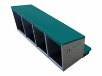 Cuibar pentru găini cu colector de ouă Des Champs MG04 (4 sectiuni) — फ़ोटो 3