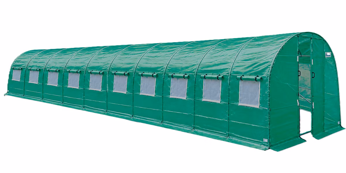 Seră Tip Tunel Cu Uși 10X4X2.5K - 15 - livrare/achitare in 4rate la 0% / agroteh