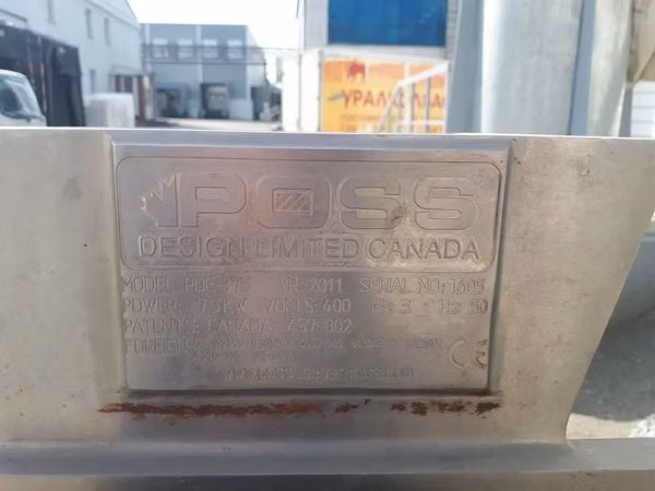 Пресс мехобвалки poss pde-375