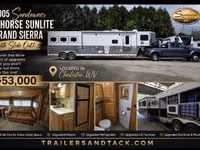 2004 Sundowner Trailers 8016 Sunlite 725 Grand Sierra Gooseneck Horse Trailer — Foto 1