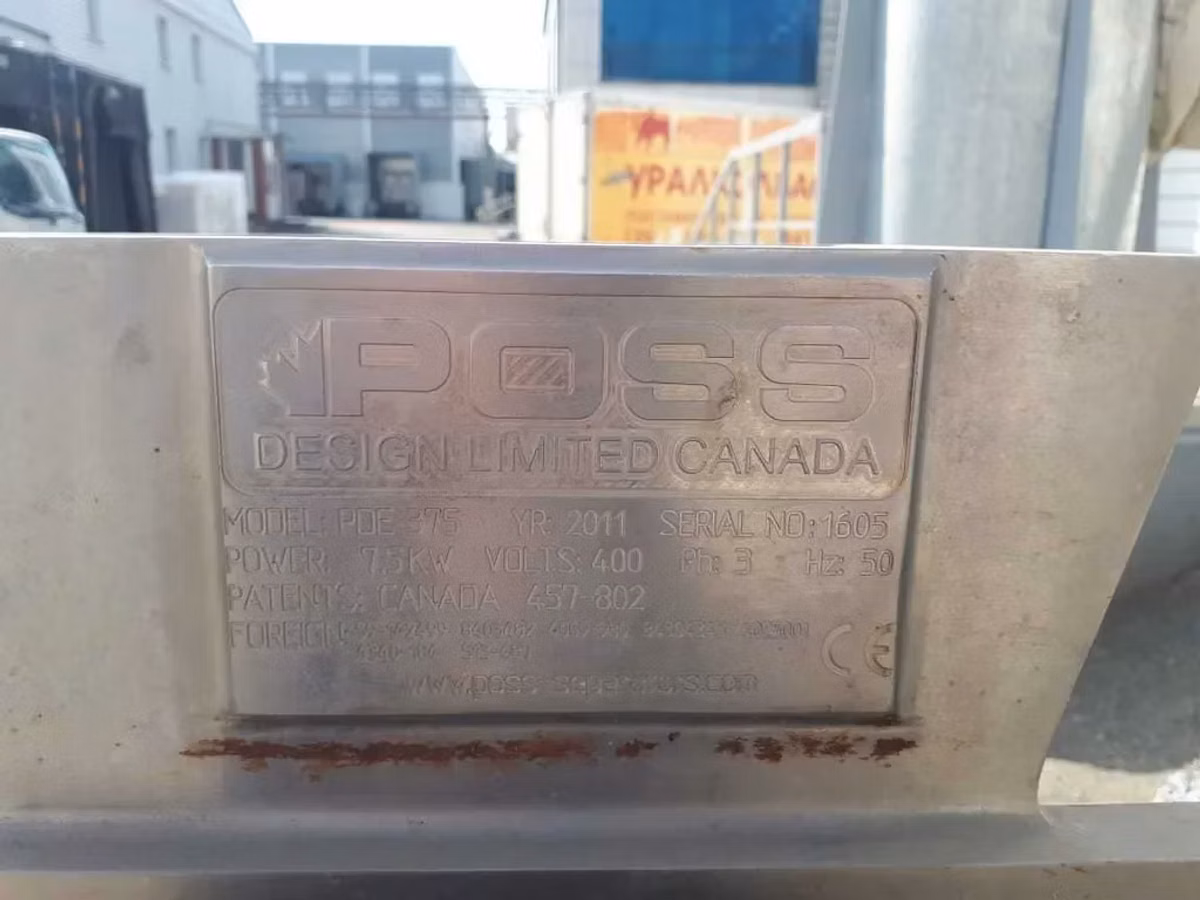 Пресс мехобвалки poss pde-375