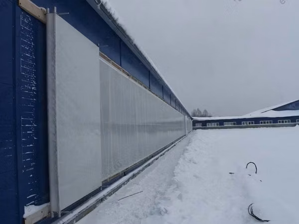 Световентиляционная штора "АгроТек Климат" для ферм КРС