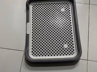 İt tualet qabı – iki hissəli, ızgaralı model - Material: möhkəm — 照片 1