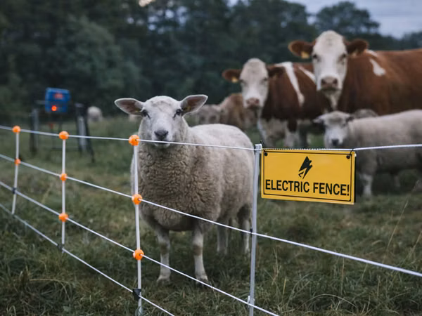 Garduri electrice – protecția eficientă a animalelor și culturilor tale!