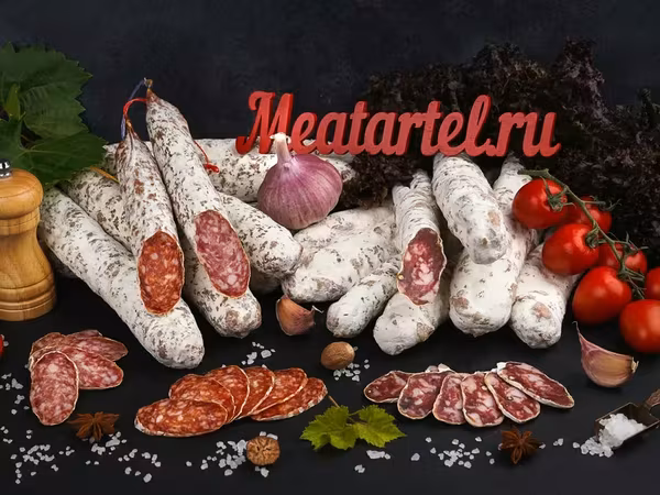 Салями фуэт с голубым сыром оптом