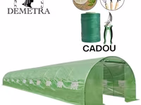 Теплица для сада Demetra 10 м-3 м-2,25 м, 200 г/м2, 26 мм D0 — الصورة 1