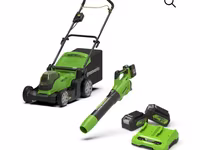 Set pentru grădină Suflator pentru frunze+ Mașină de tuns iarba, pe acumulatoare 8800lei — 1 зураг